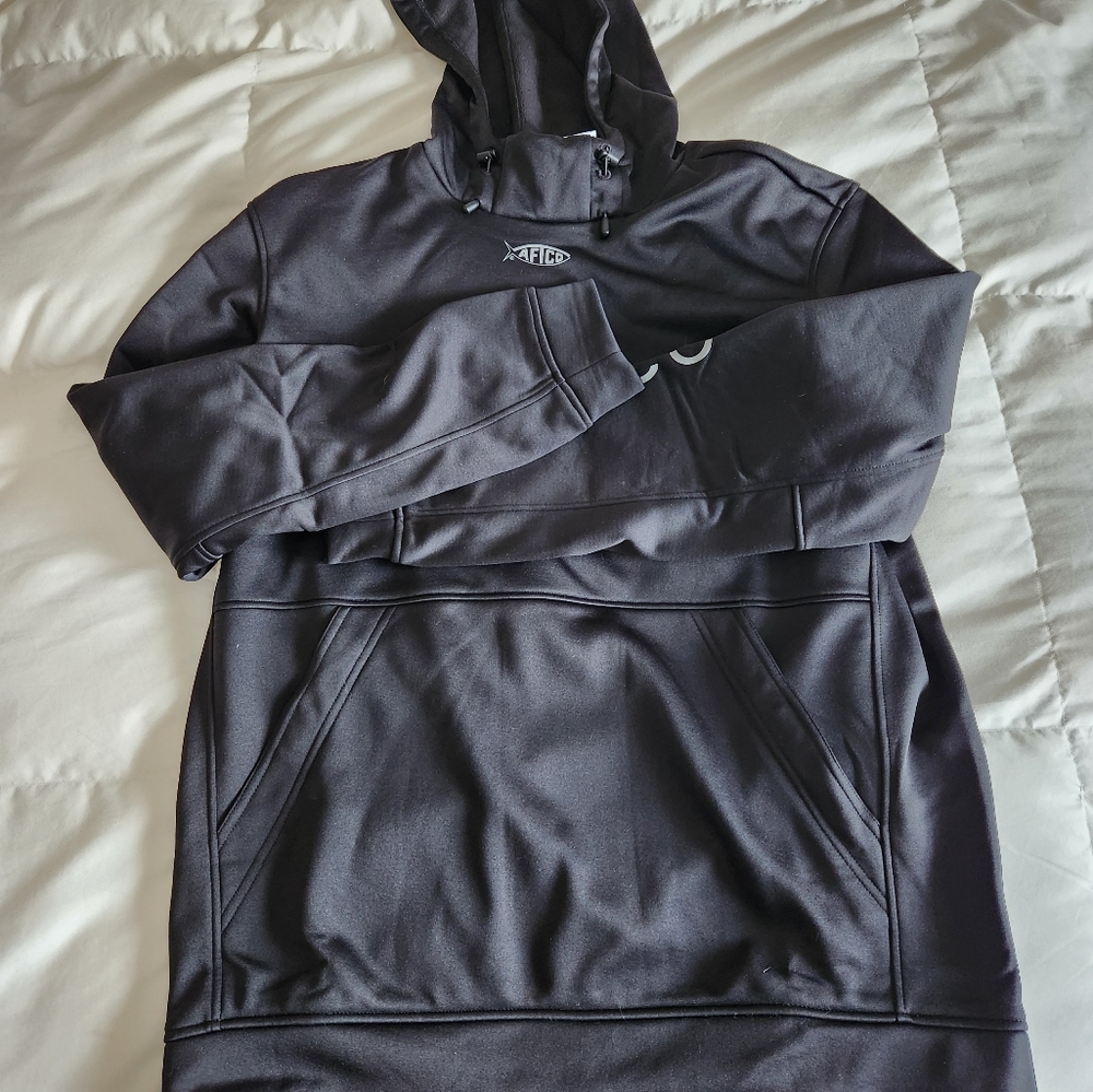 NEW men's hooded sweatshirt Aftco